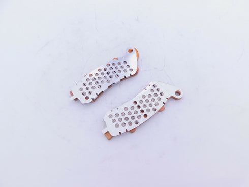 HONDA FRONT BRAKE PAD SET VTX1800R2 GENUINE OEM NEW 06455-MBT-612